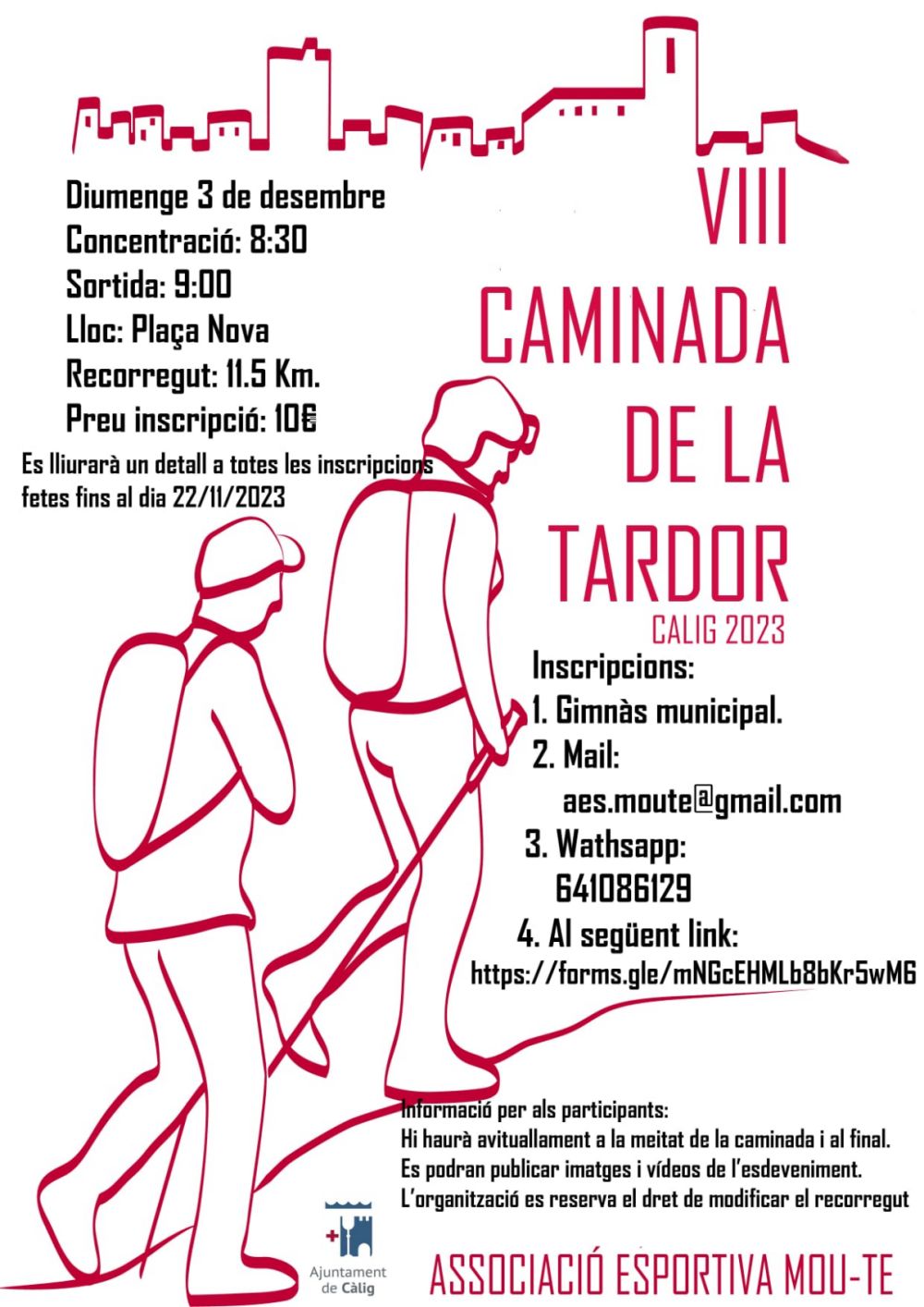 VIII Caminada de la tardor a Clig