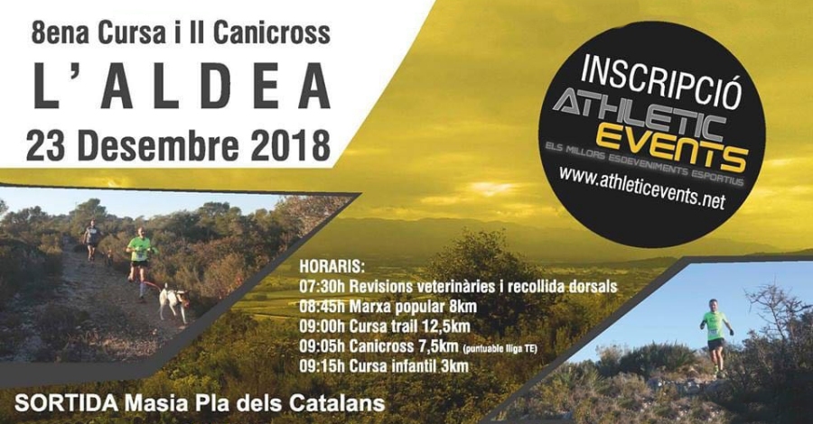 Carrera trail, marcha y carrera infantil