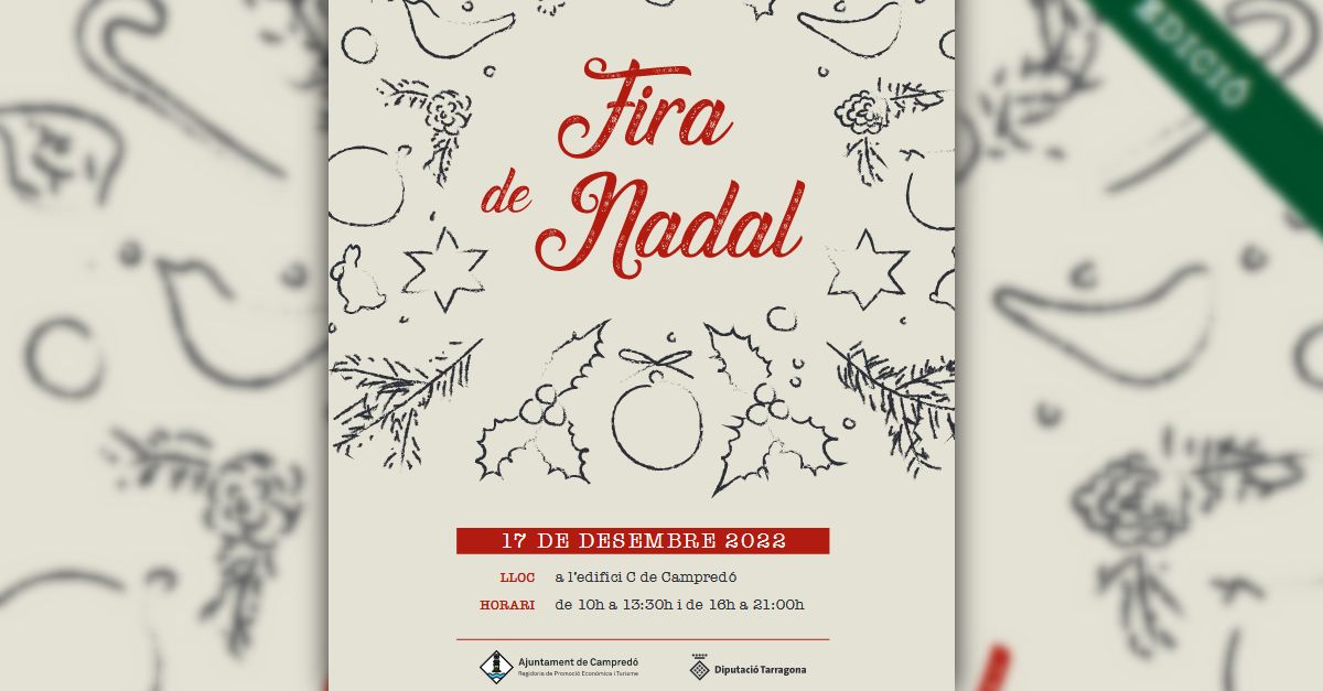 La Fira de Nadal de Campred enguany se celebrar el 17 de desembre durant tot el dia | EbreActiu.cat, revista digital d’oci actiu | Terres de l’Ebre ...