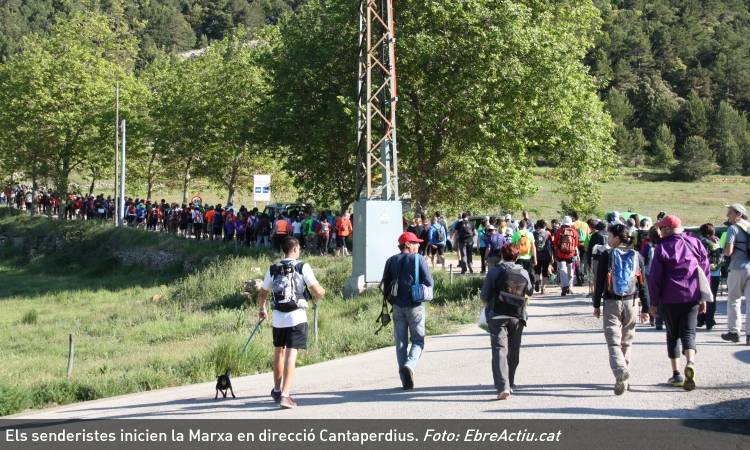 La gran participaci i un dia esplndid, protagonistes de la 8ena Marxa per la Tinena de Benifass | EbreActiu.cat, revista digital d’oci actiu | Terres de l’Ebre ...