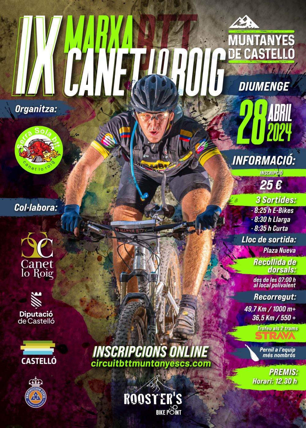 IX Marxa btt Canet lo Roig