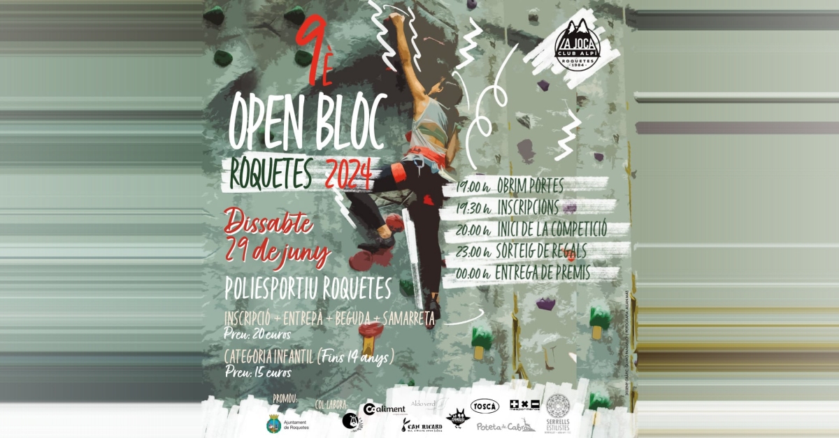 9 Open Bloc Roquetes