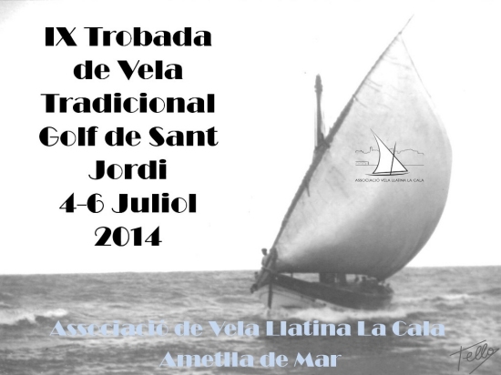 9a trobada de vela tradicional golf de Sant Jordi