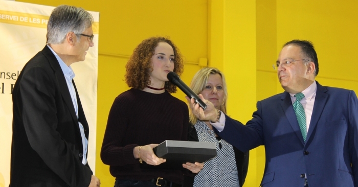 La patinadora Elisa Toms Franch del Club Pat Aldea, mejor deportista del ao de la comarca del Baix Ebre