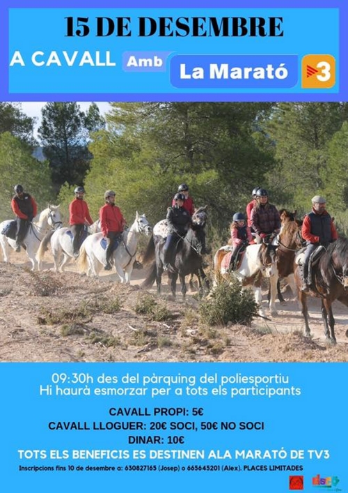 A cavall amb La Marat