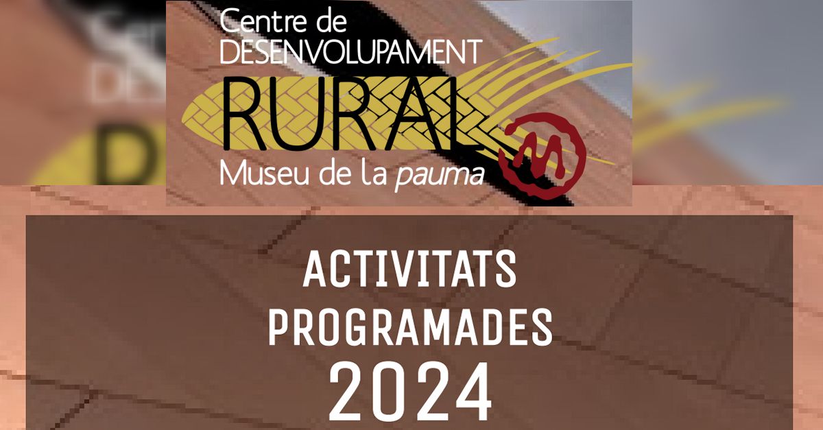 Actividades 2024 Museu de la Pauma