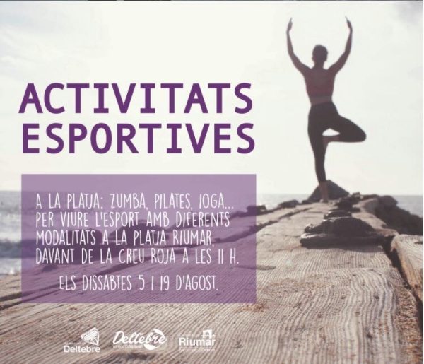 Activitats esportives a la platja Riumar