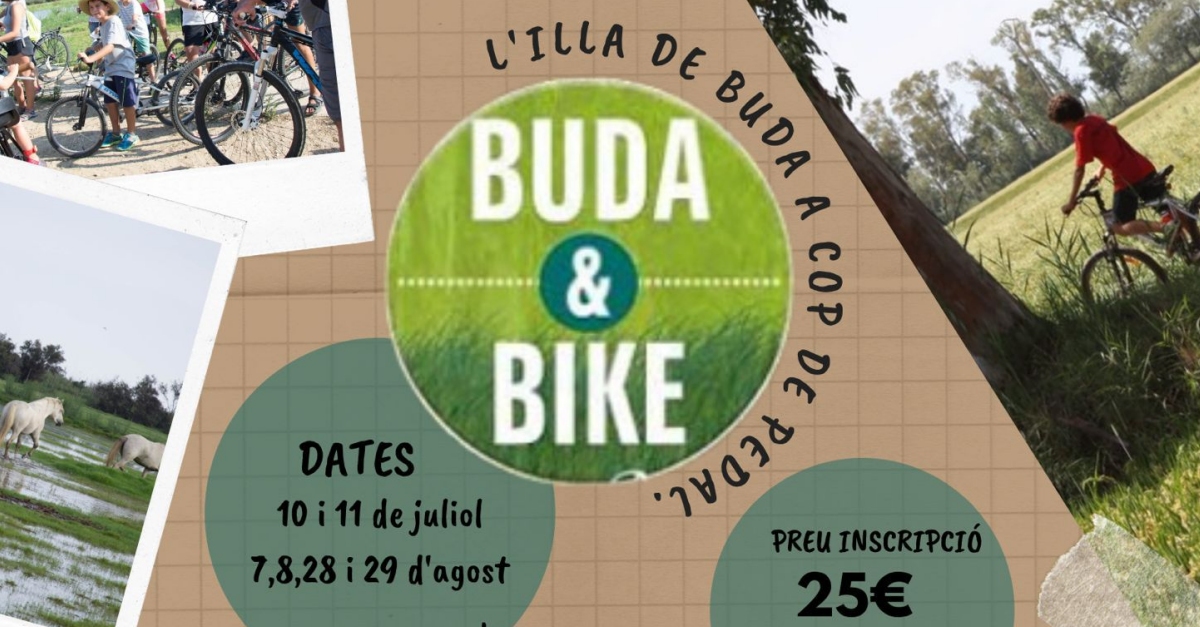 Buda & Bike, la Illa de Buda a golpe de pedal. Visita a la Illa de Buda en bicicleta