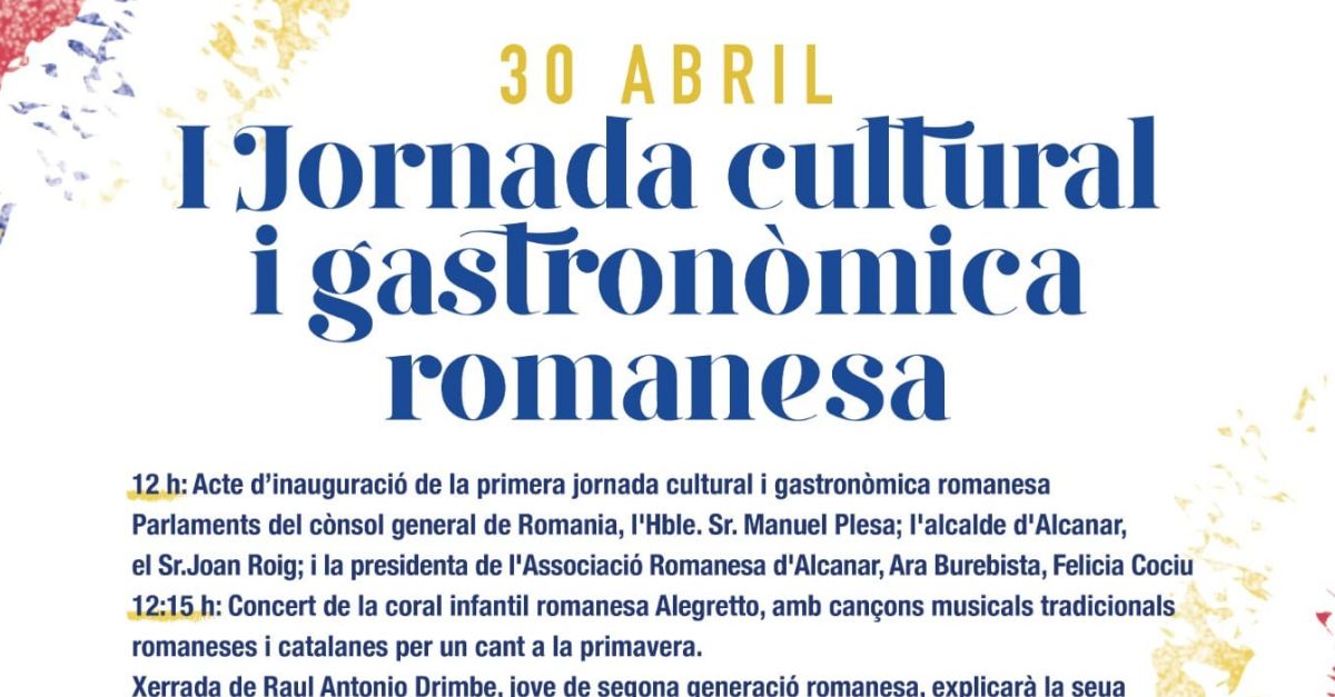 I Jornada cultural y gastronmica rumana