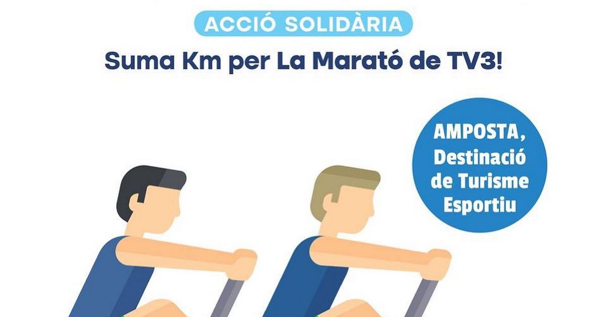 Amposta se suma al cam solidari cap a Lloret de Mar amb el rem-ergmetre | EbreActiu.cat, revista digital d’oci actiu | Terres de l’Ebre ...