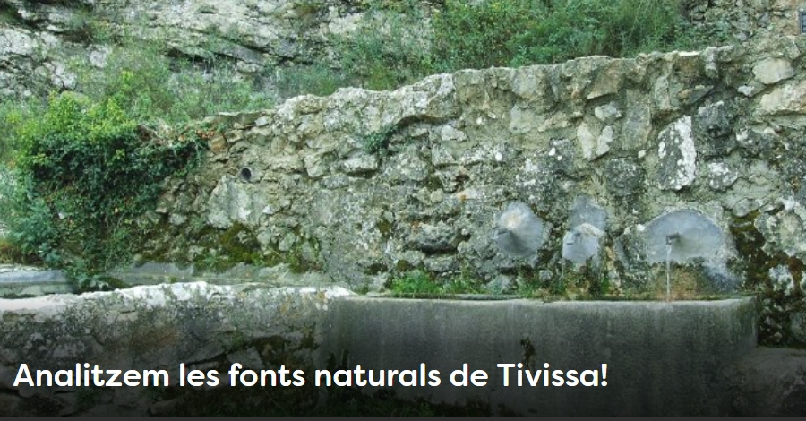 Setmana de la Natura: Analizamos las fuentes naturales de Tivissa!