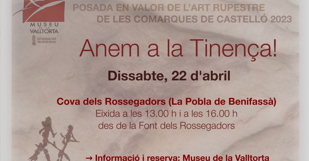 Vamos a la Tinena  Cova dels Rossegadors