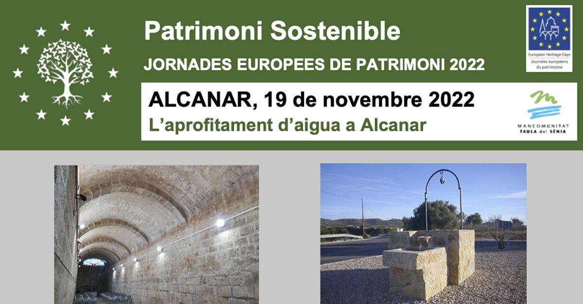 JEP2022 - Laprofitament daigua a Alcanar. Recorregut pel nucli dAlcanar