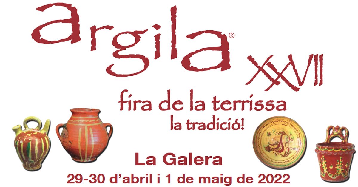 Argila, XVII Fira de la terrissa i cermica de la Galera