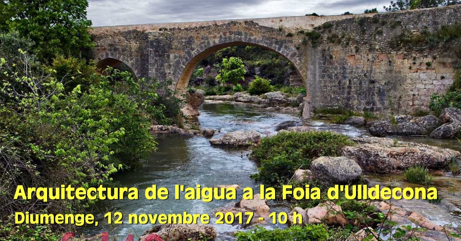 Arquitectura de l’aigua a la Foia 