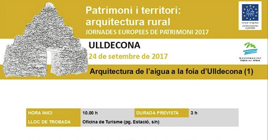 Sortida: Arquitectura de laigua a la foia dUlldecona (1)