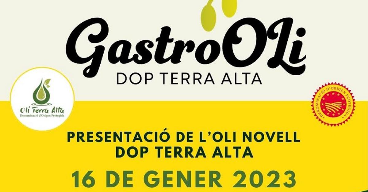 Arrenca la 3a edici de GastroOli DOP Terra Alta | EbreActiu.cat, revista digital d’oci actiu | Terres de l’Ebre ...