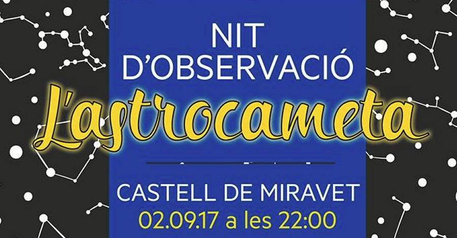 Lastrocameta. Nit dobservaci al Castell de Miravet