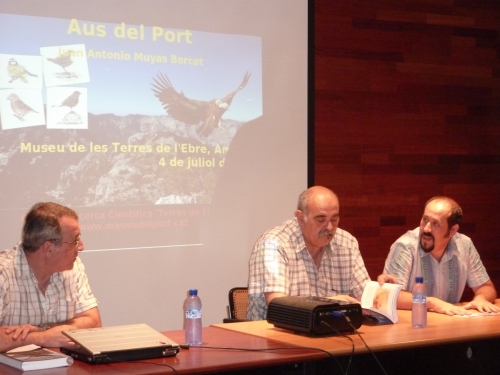 Presentaci del llibre Aus del Port de J.Antonio Muyas | EbreActiu.cat, revista digital d’oci actiu | Terres de l’Ebre ...