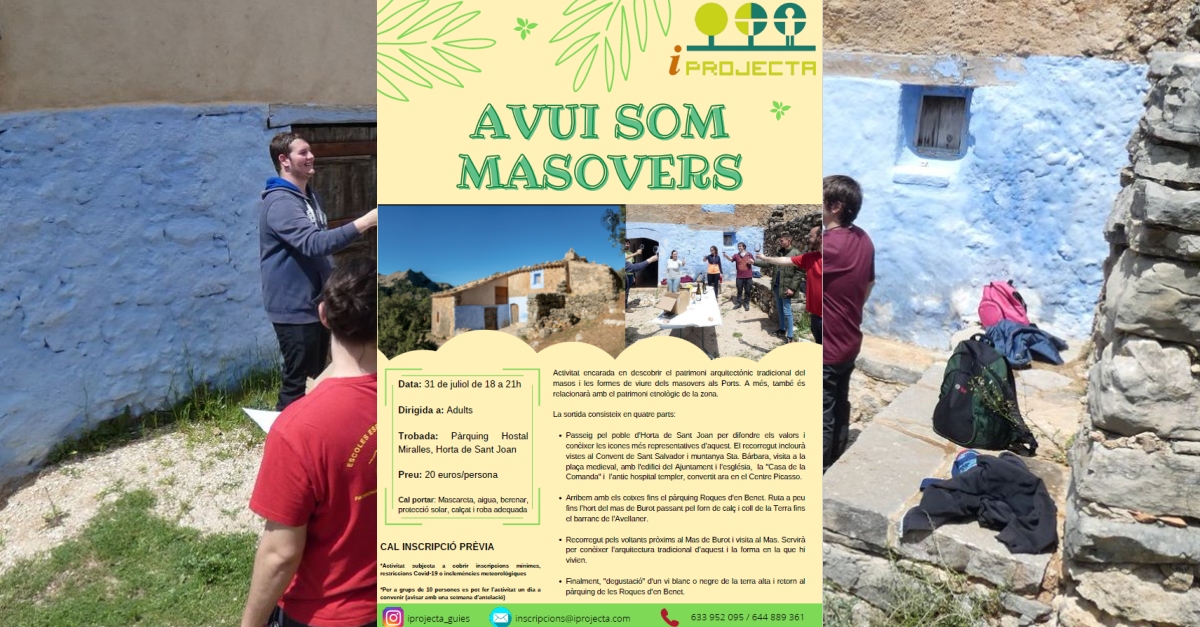 Activitat deducaci ambiental: Avui som masovers