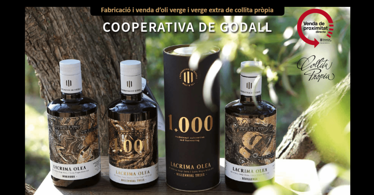 Agrcola de Godall - Olis Premium Lacrima Olea | EbreActiu.cat, revista digital d’oci actiu | Terres de l’Ebre ...