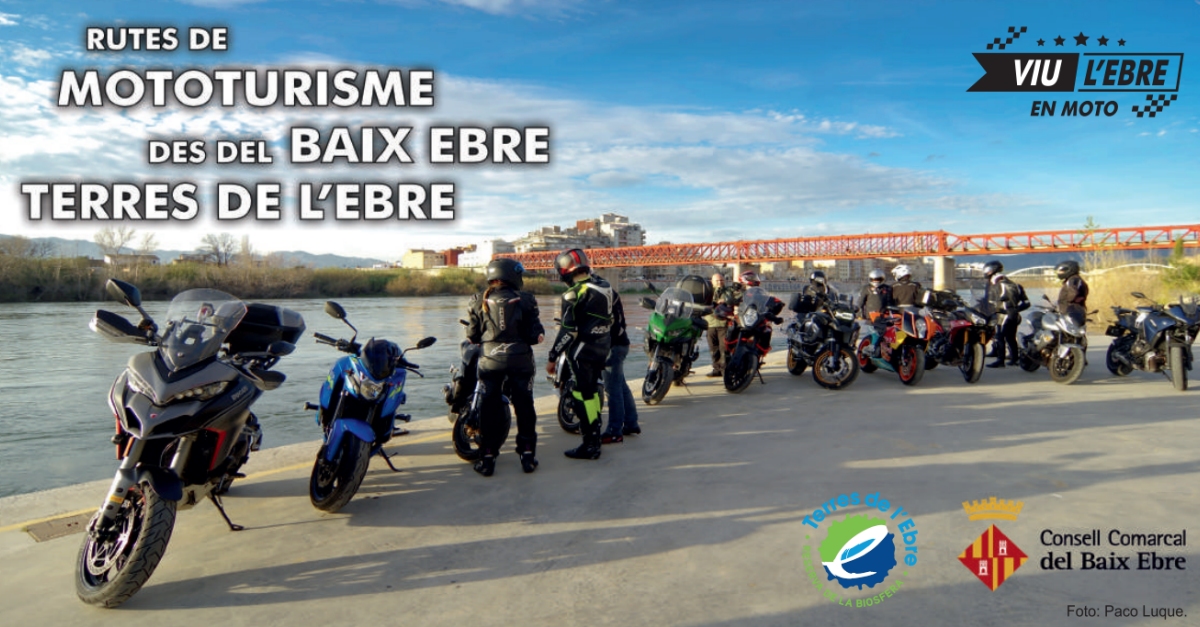 El Consell Comarcal del Baix Ebre elabora un mapa turstic de rutes en moto des de les Terres de l’Ebre | EbreActiu.cat, revista digital d’oci actiu | Terres de l’Ebre ...