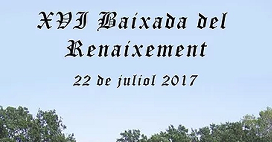 XVI Baixada del Renaixement