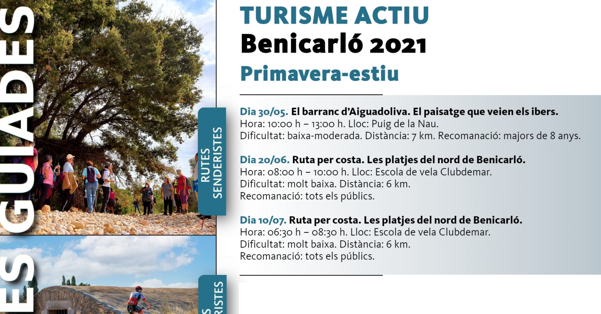 Ruta senderista: Ruta per la costa. Les platges del nord de Benicarl