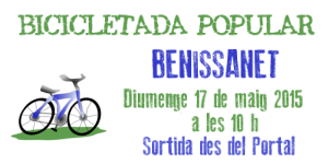 Bicicletada popular a Benissanet