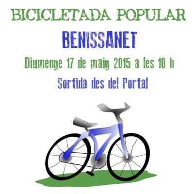 Bicicletada popular a Benissanet