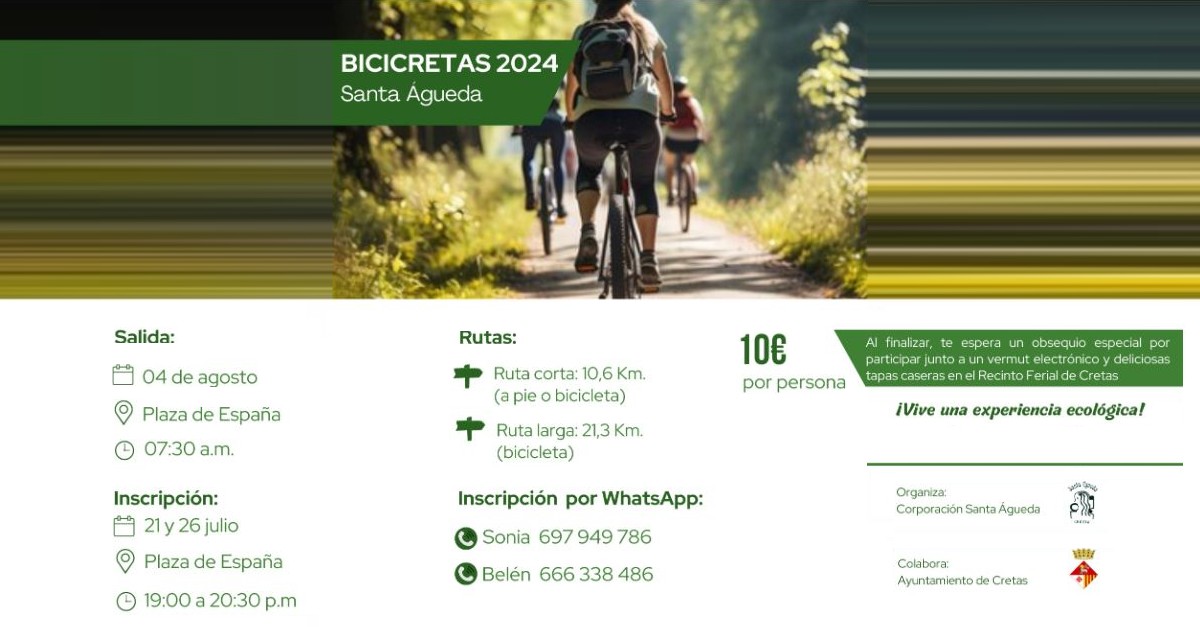 Bicicretas 2024 - Santa gueda