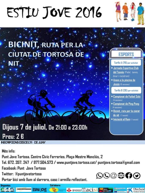 BICINIT, ruta per Tortosa