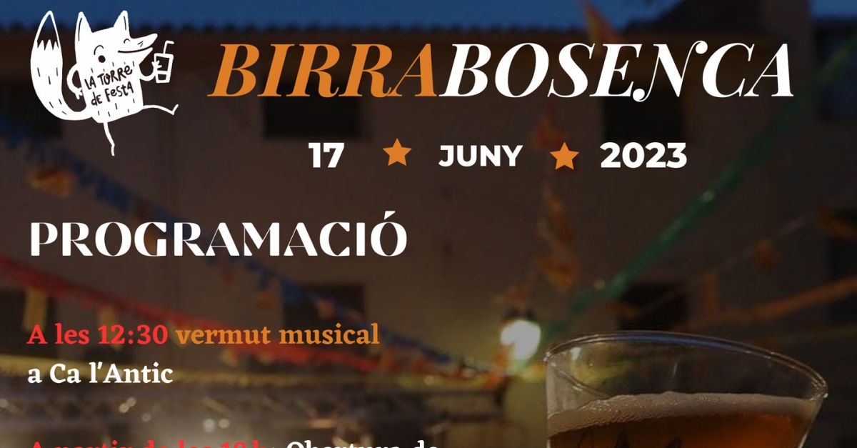 Birrabosenca 2023. V Mostra de Cervesa artesana de proximitat