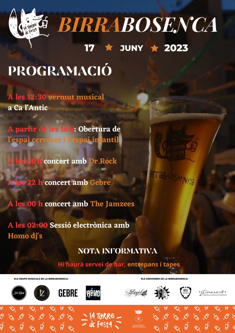 Birrabosenca 2023. V Mostra de Cervesa artesana de proximitat