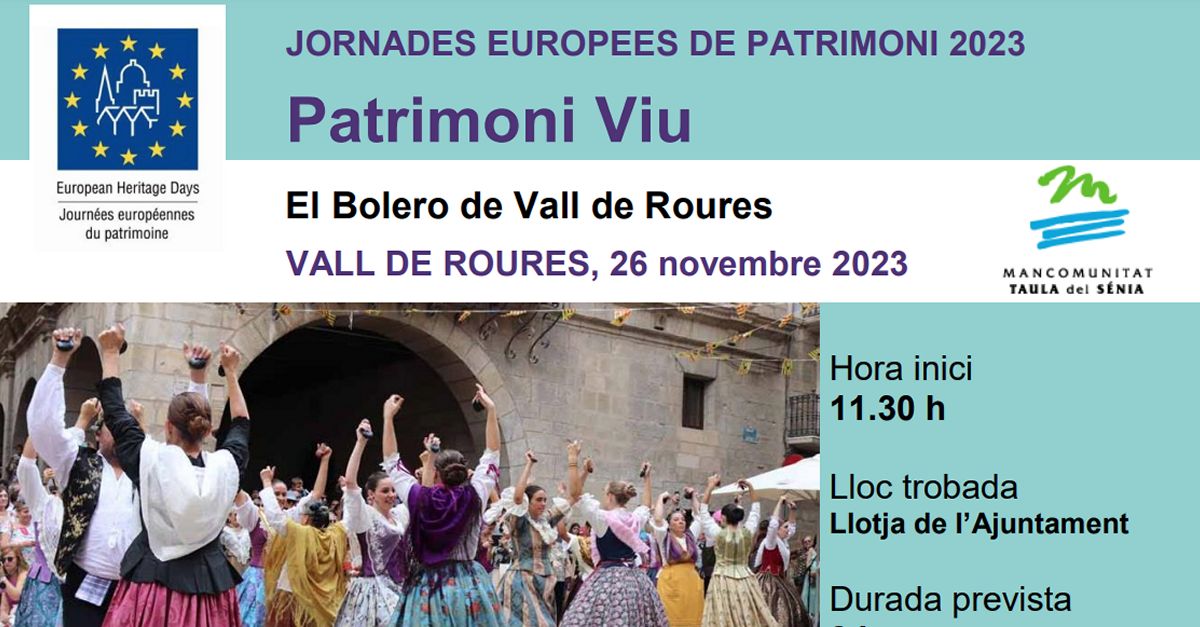 JEP2023 El Bolero de Vall de Roures