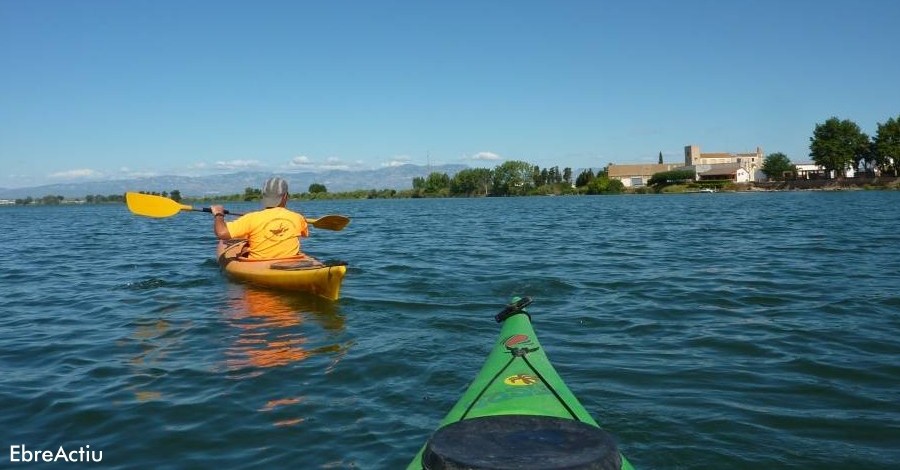 Illes de Grcia i Sapinya en caiac (riu Ebre)