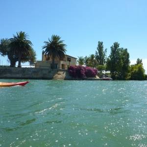 Illes de Grcia i Sapinya en caiac (riu Ebre)