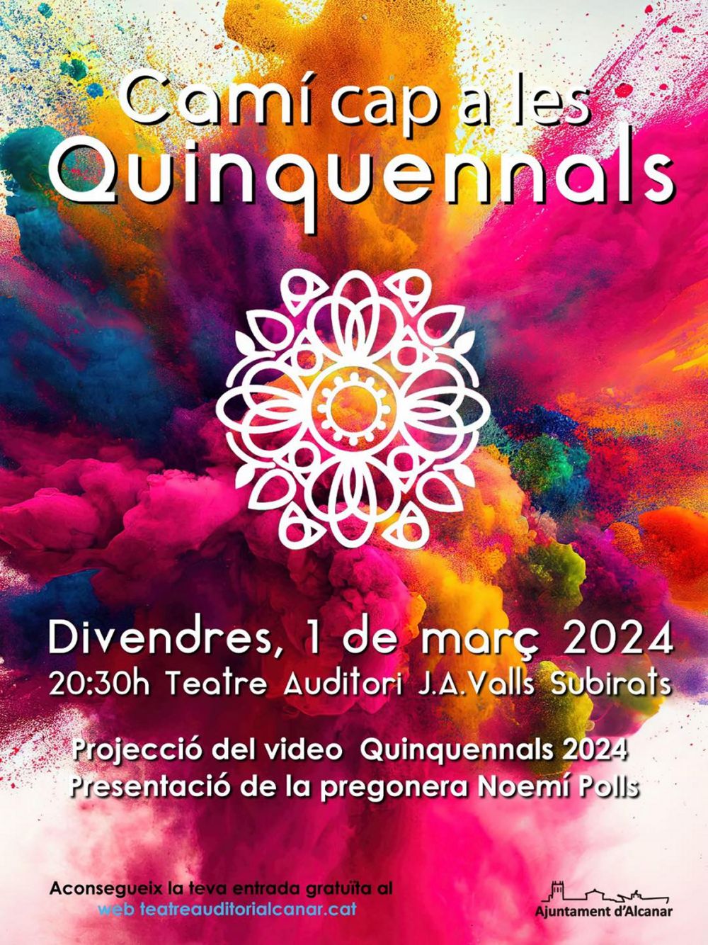 Cam cap a les Quinquennals Alcanar 2024