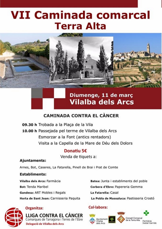 VII Caminada comarcal Terra Alta