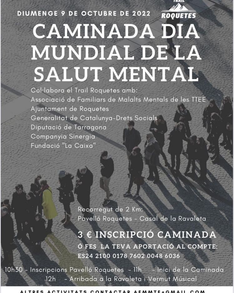 Caminada Dia Mundial de la Salut Mental