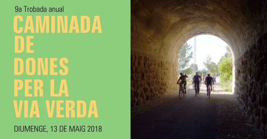 9a Caminada de dones per la Via Verda