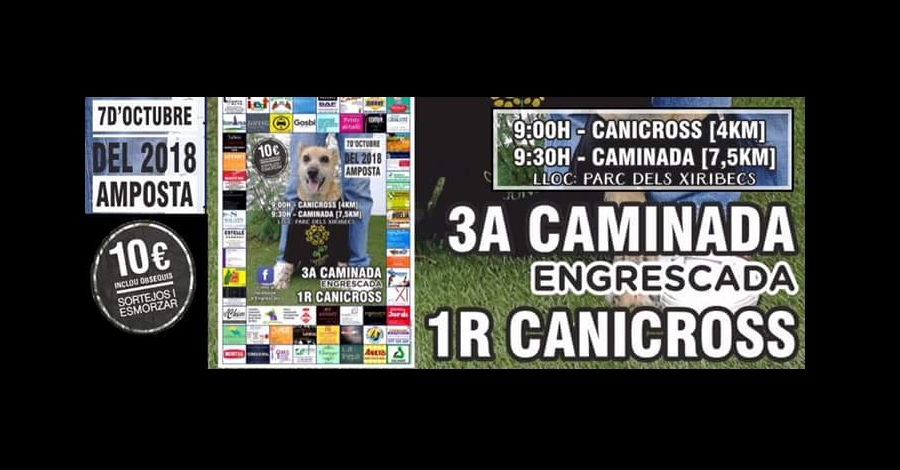 3a Caminata Engrescada i 1er Canicross