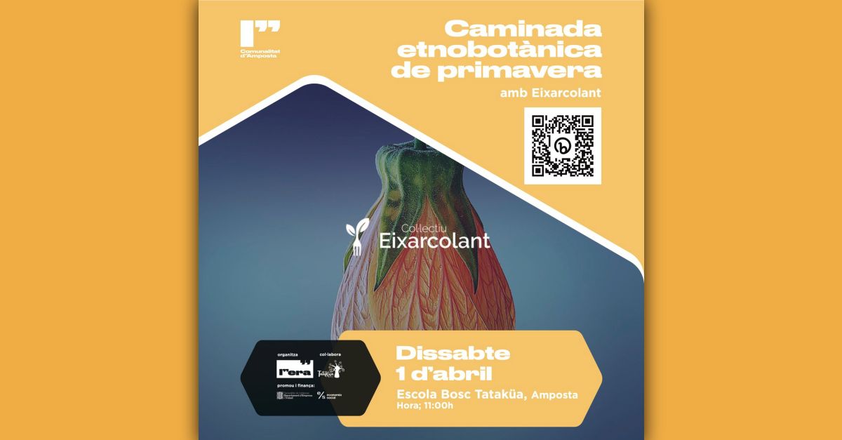 Caminada etnobotnica de primavera amb Eixarcolant