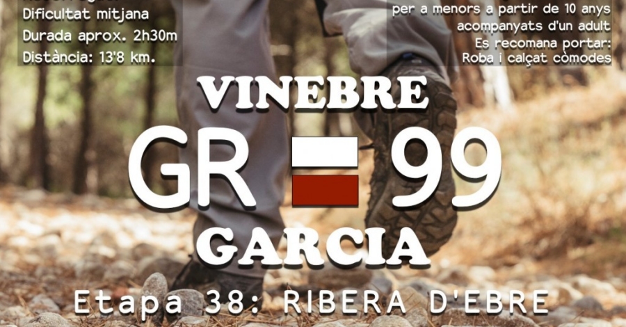 Caminada popular GR-99 Vinebre-Garcia