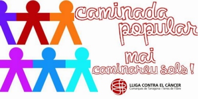 Caminada popular "mai caminareu sols"