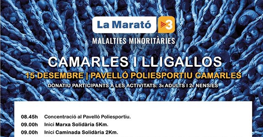 Caminada solidria amb La Marat de TV3 a Camarles