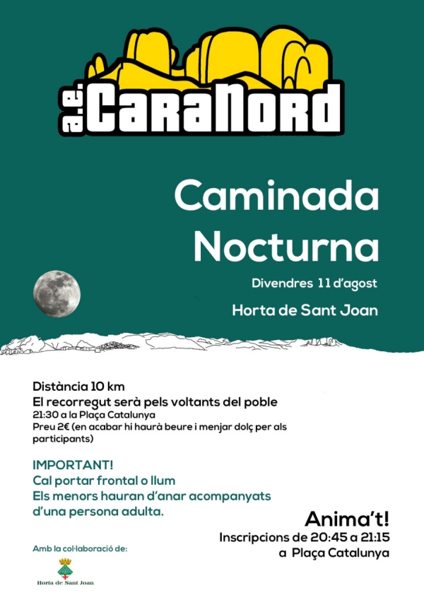 Caminada nocturna a Horta de Sant Joan