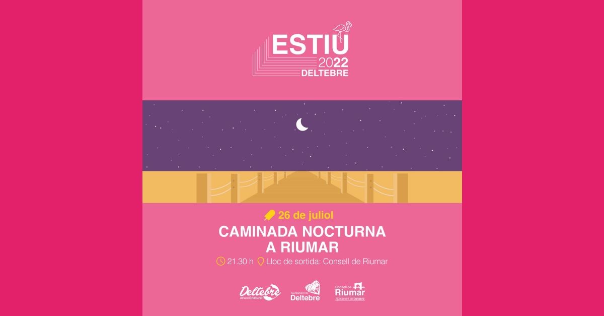 Caminata nocturna en Riumar