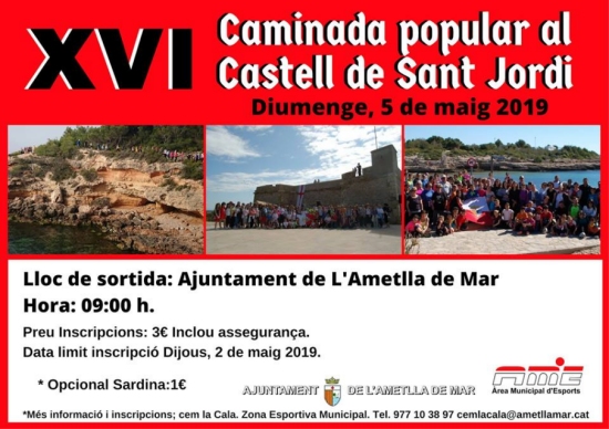 XVI Caminada popular al Castell de Sant Jordi