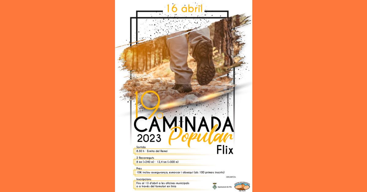 19a Caminata popular Flix